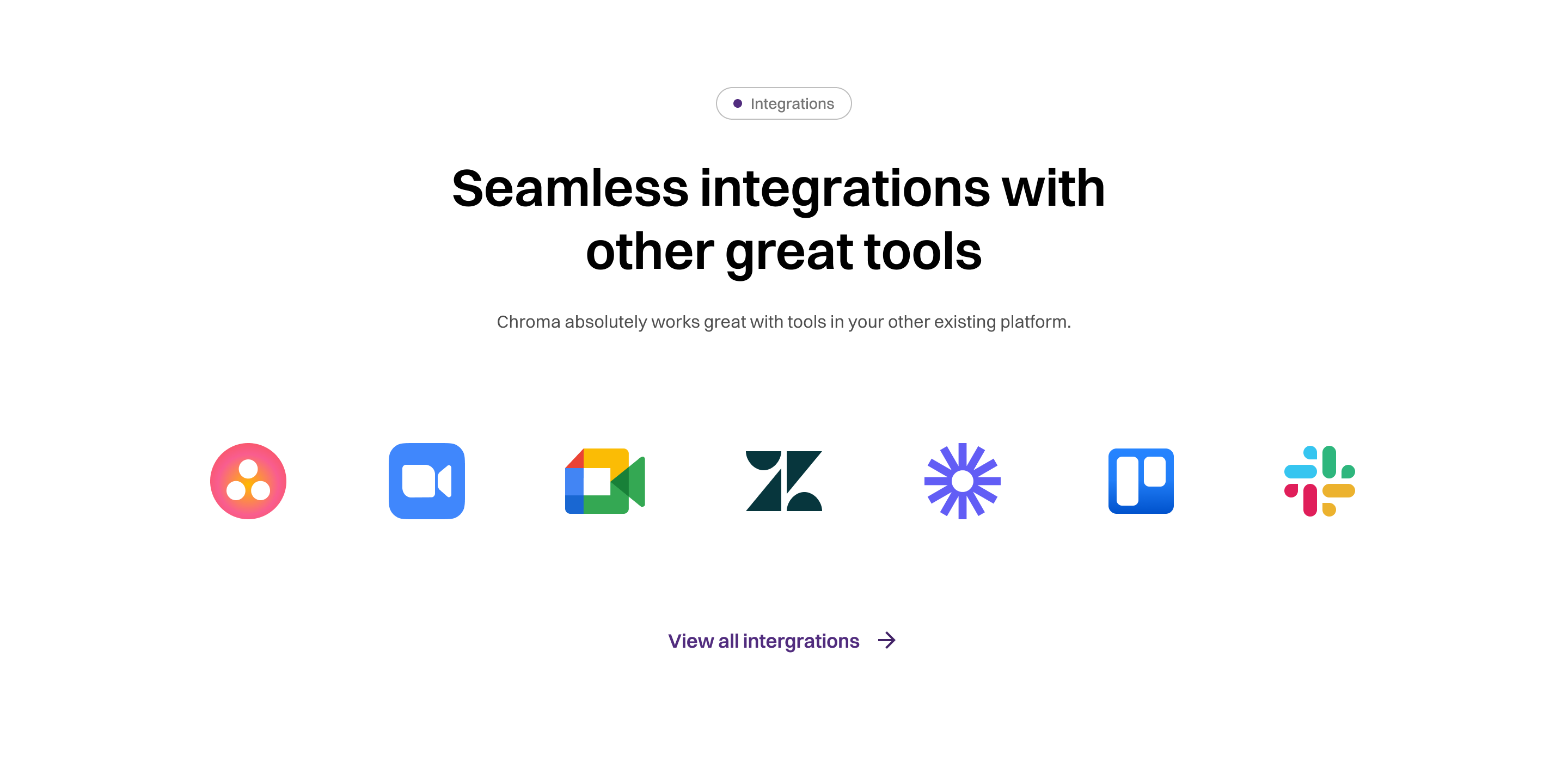 Integrations Variation 1