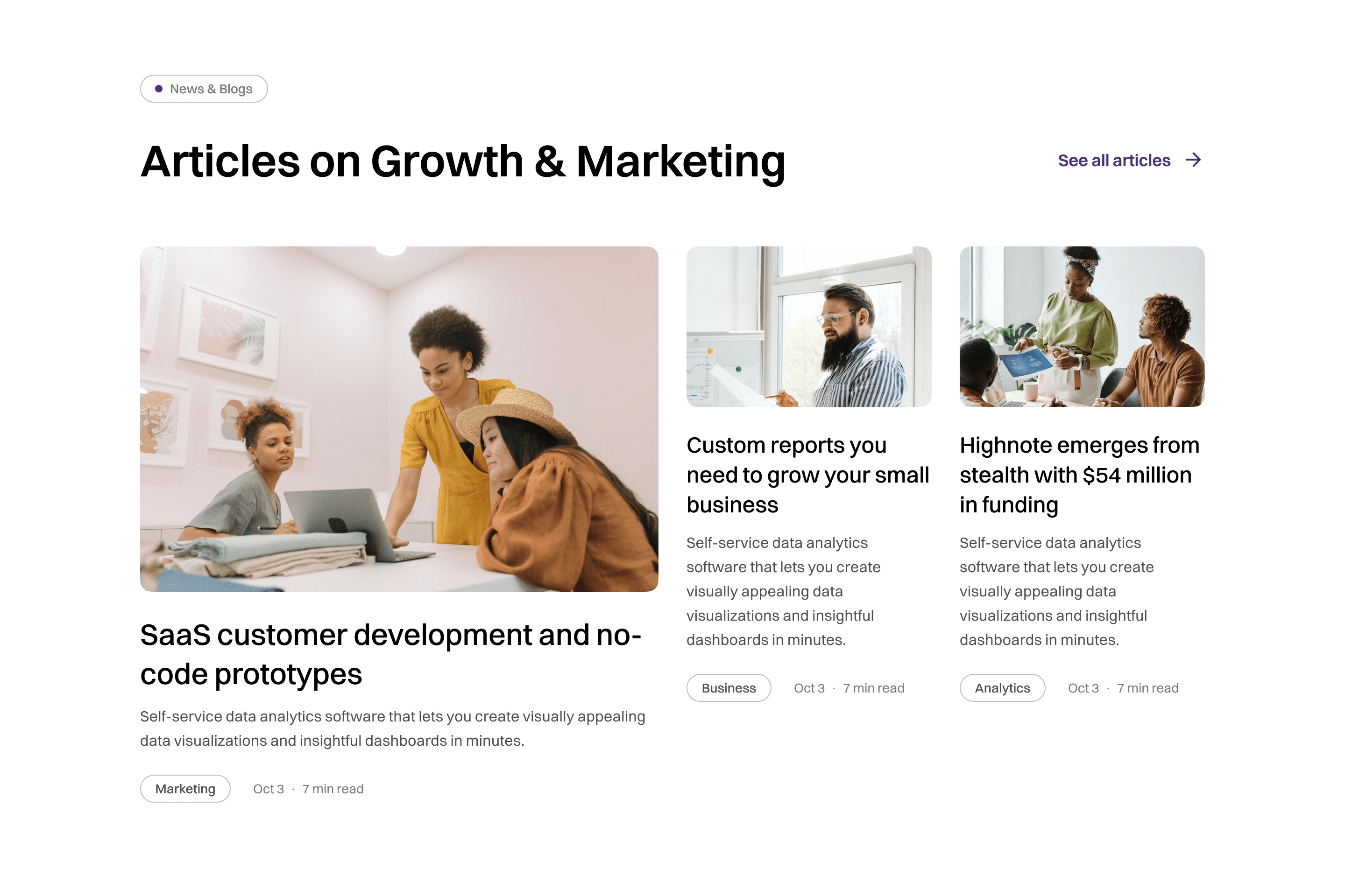 News & Blogs Variation 1