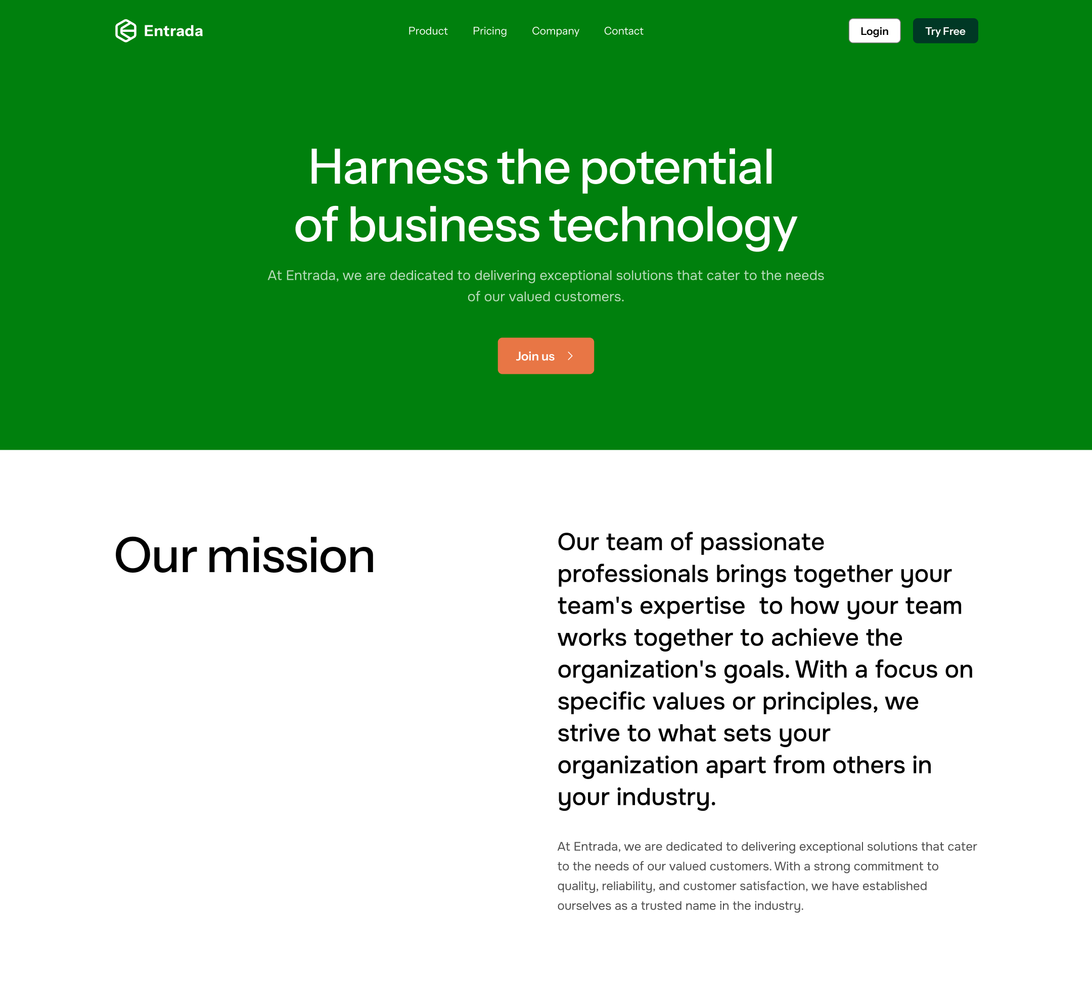 About Us Page Variation 2