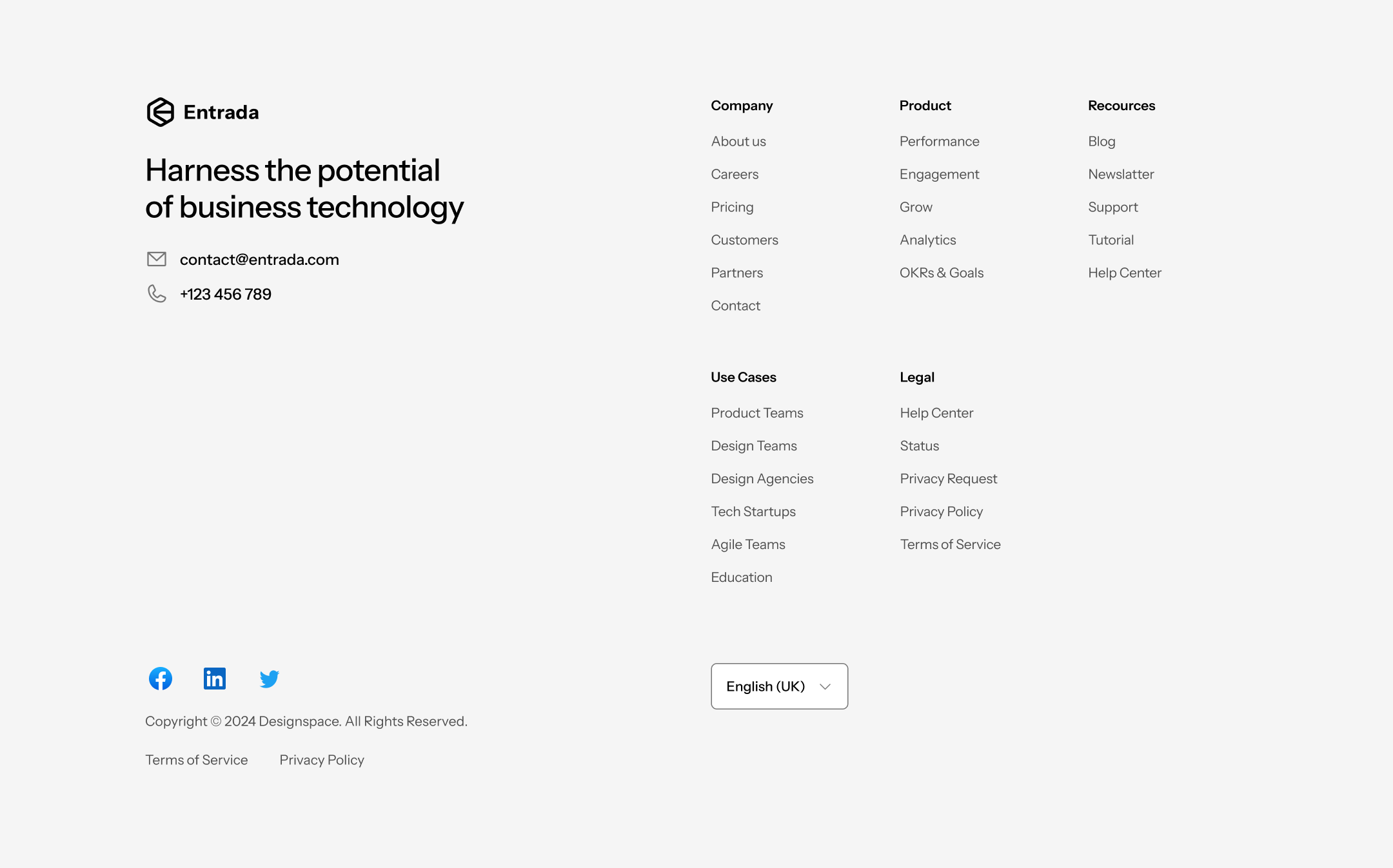 Footer Variation 2