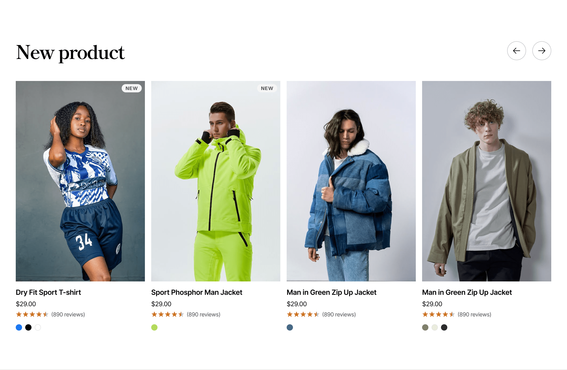 Product List Snippet Variation 2