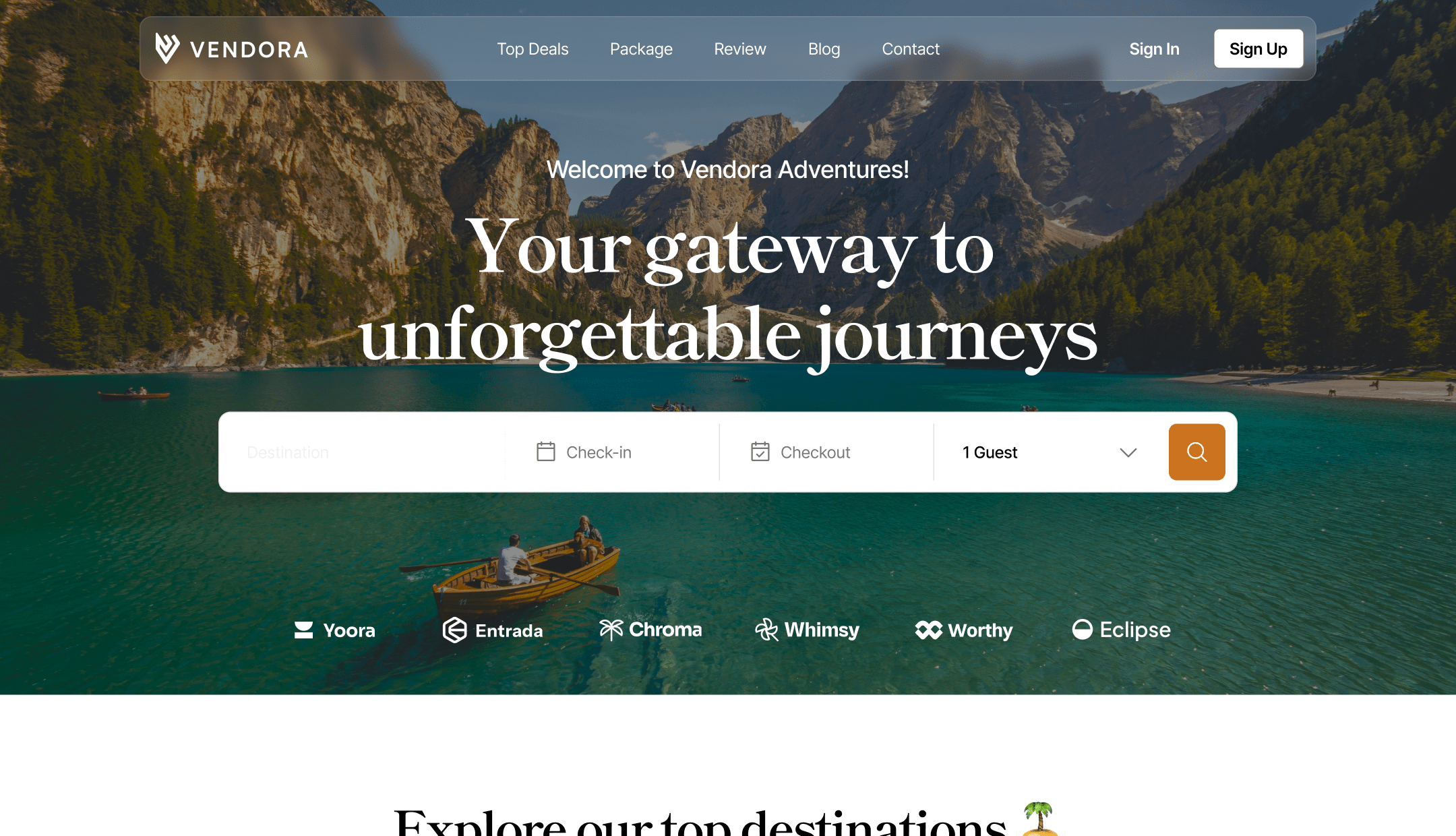 Homepage Travel