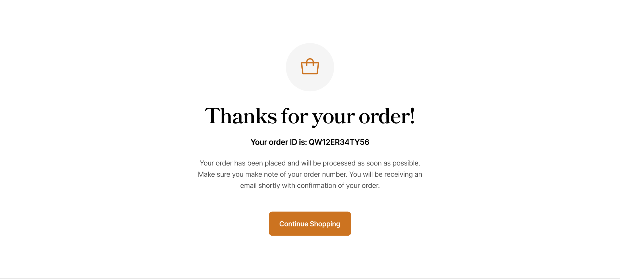 Payment Success Variation 3
