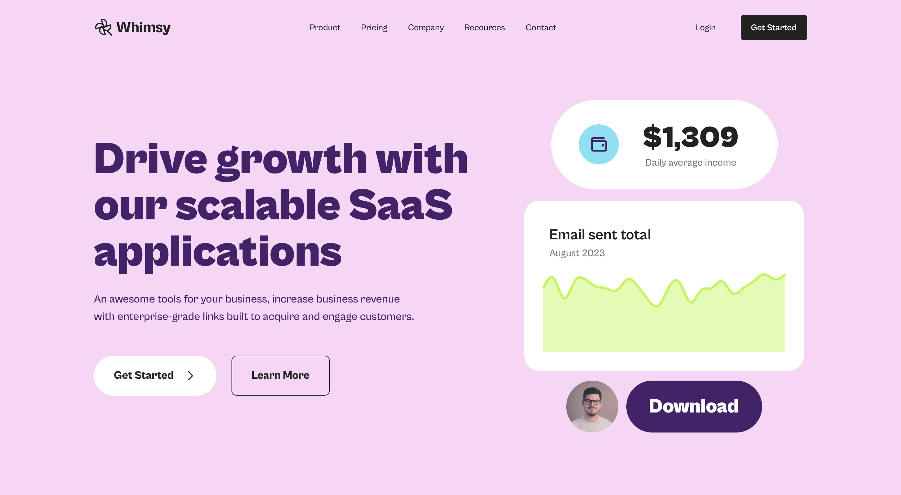 Homepage Variation 1