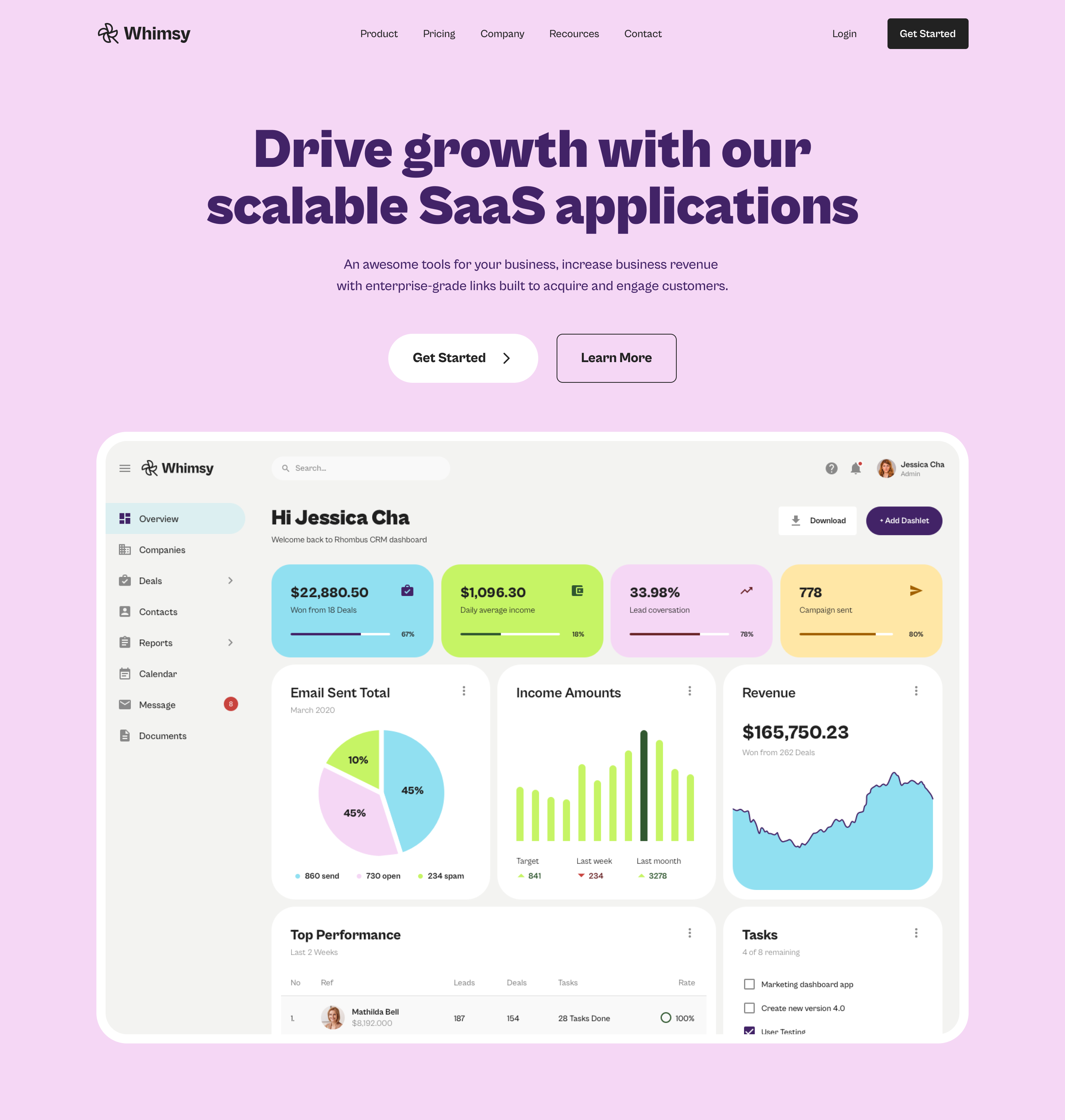 Homepage Variation 2