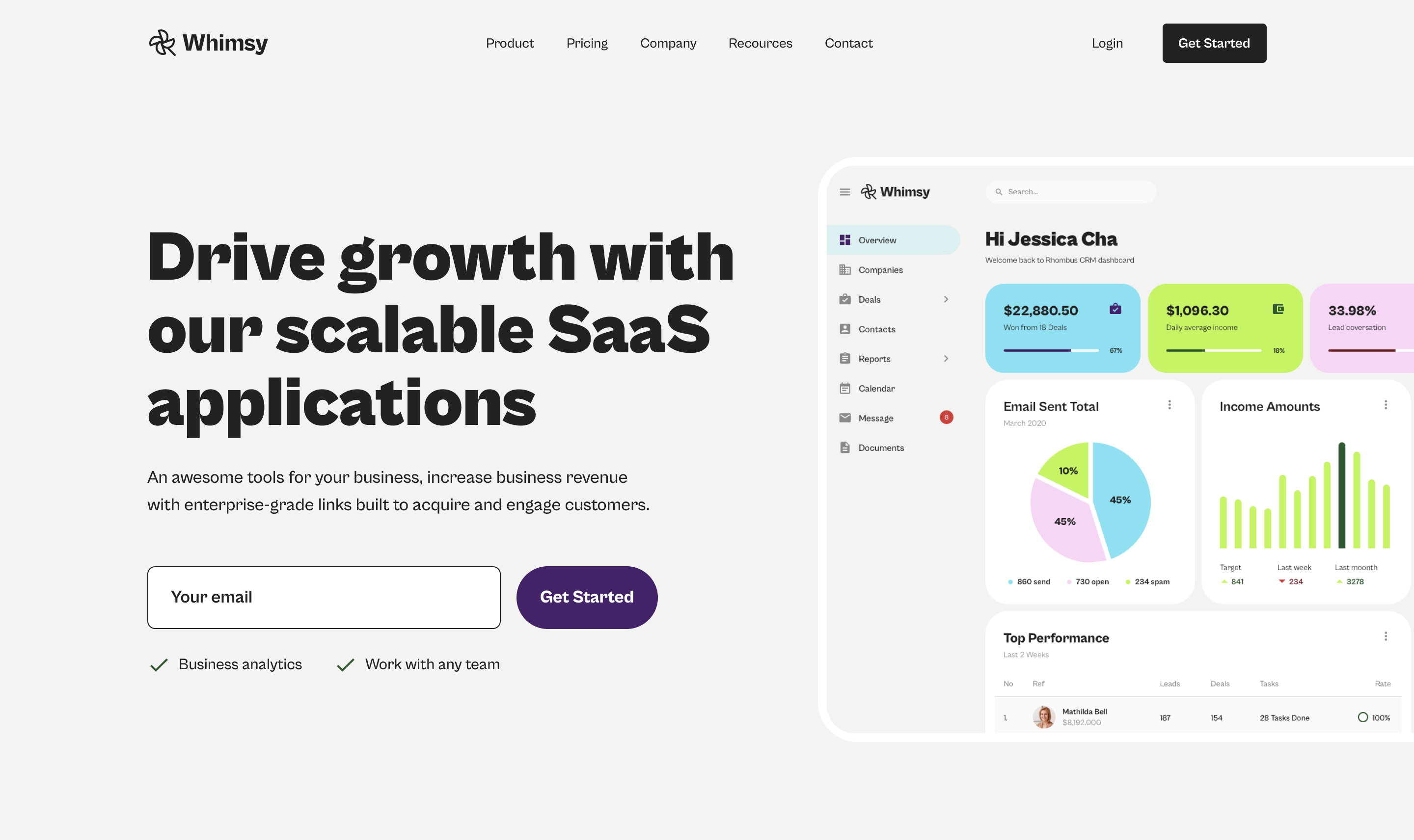 Homepage Variation 3
