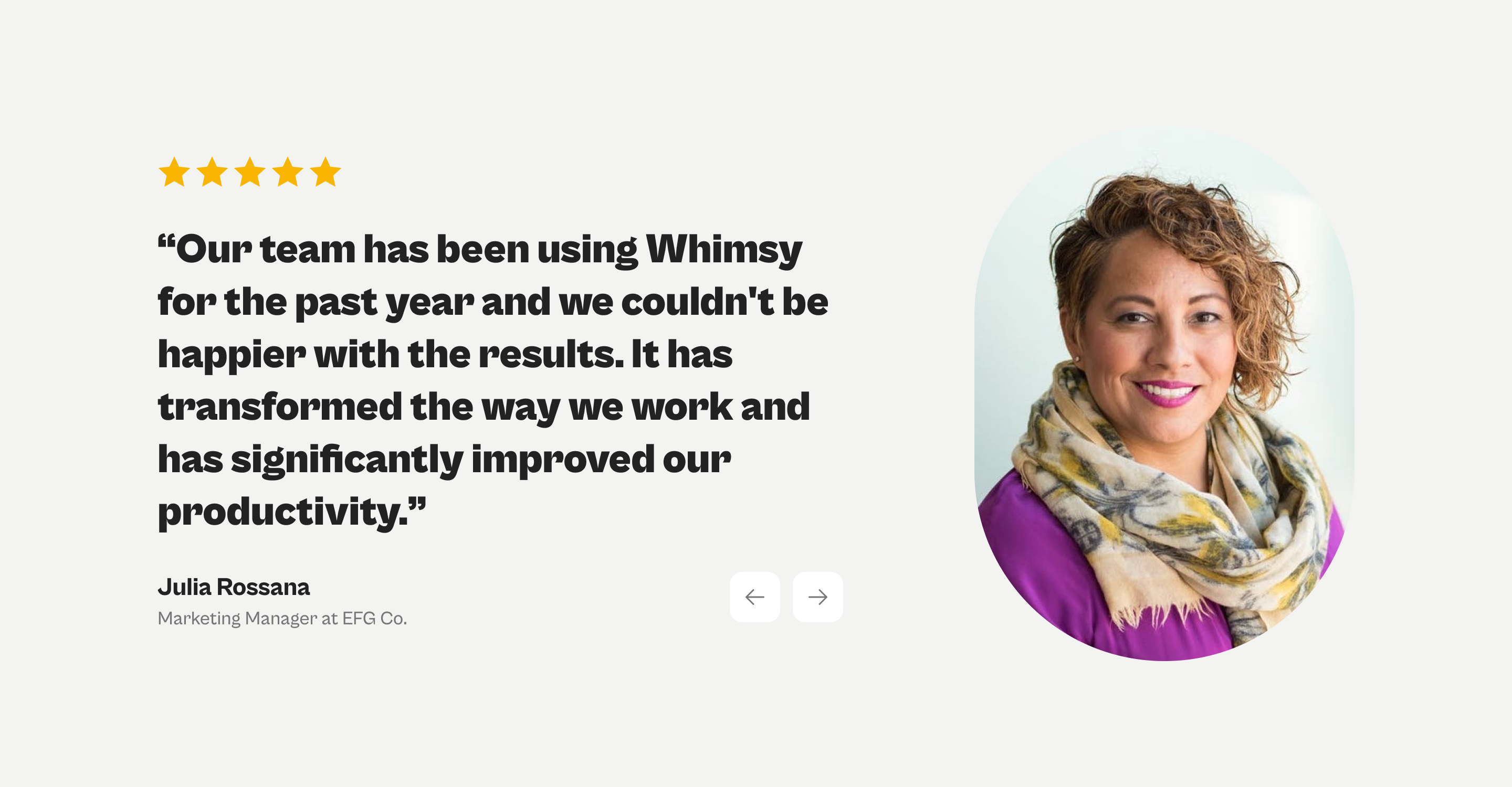 Testimonials Variation 1